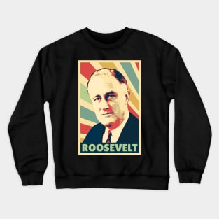 Franklin D. Roosevelt Vintage Colors Crewneck Sweatshirt